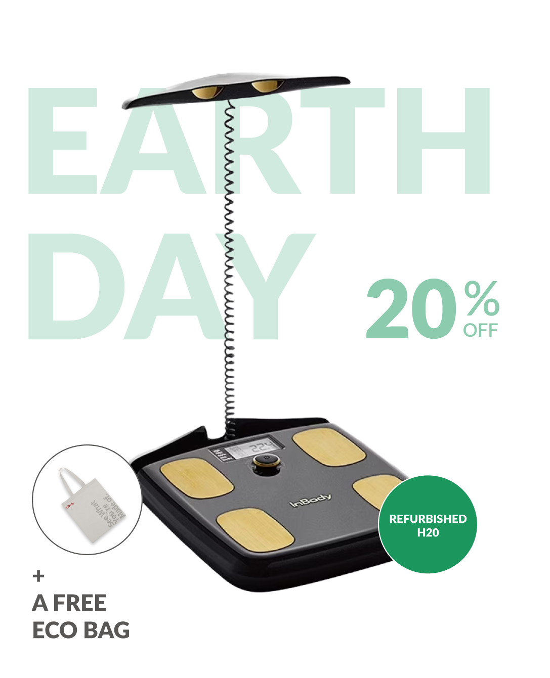 InBody Dial H20N Smart Body Composition Scale - REFURBISHED